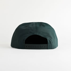 Mountain Time Recycled Nylon Quick Dry Hat - pine green