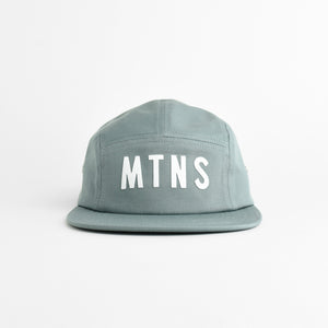 MTNS Five Panel Hat - mineral blue