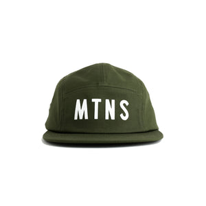 MTNS Five Panel Hat - moss