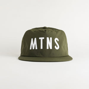 MTNS Recycled Nylon Quick Dry Hat - moss