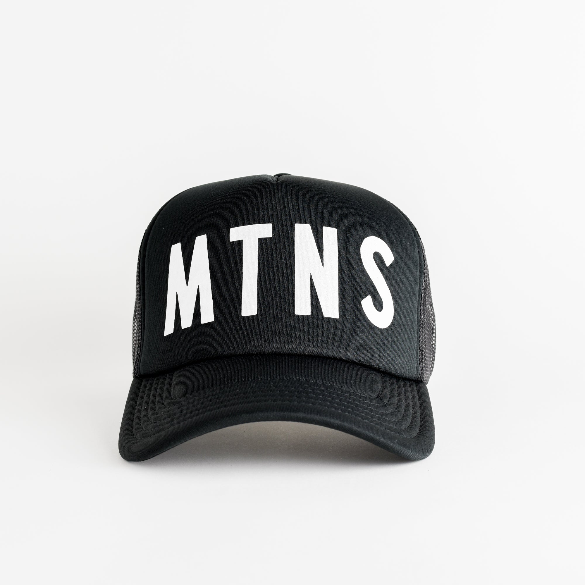 MTNS Recycled Trucker Hat - black