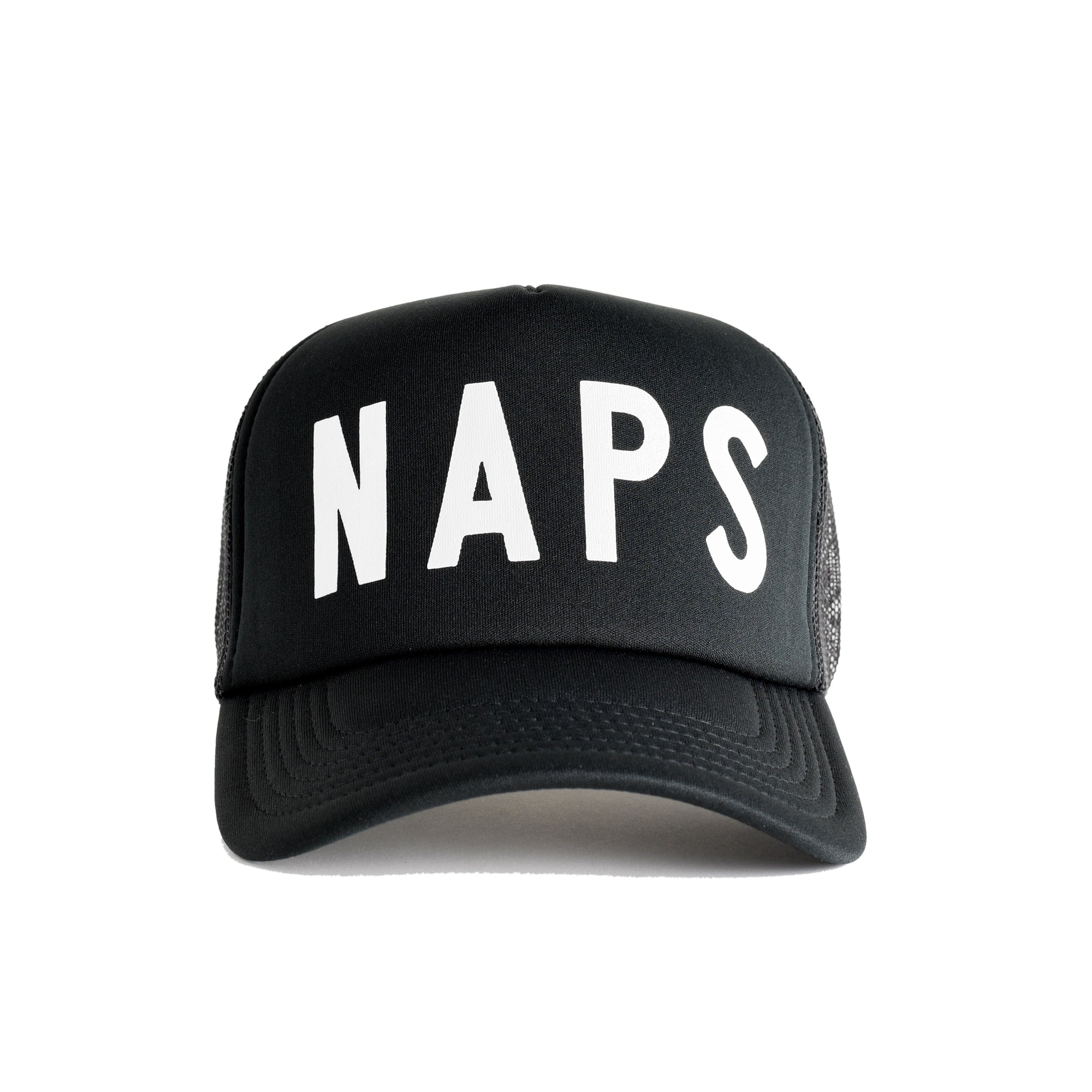 Naps Recycled Trucker Hat - black