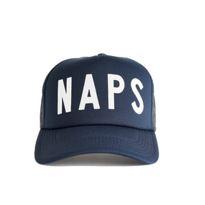 Naps Recycled Trucker Hat - navy