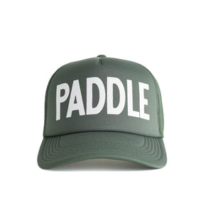 Paddle Recycled Trucker Hat - cypress green