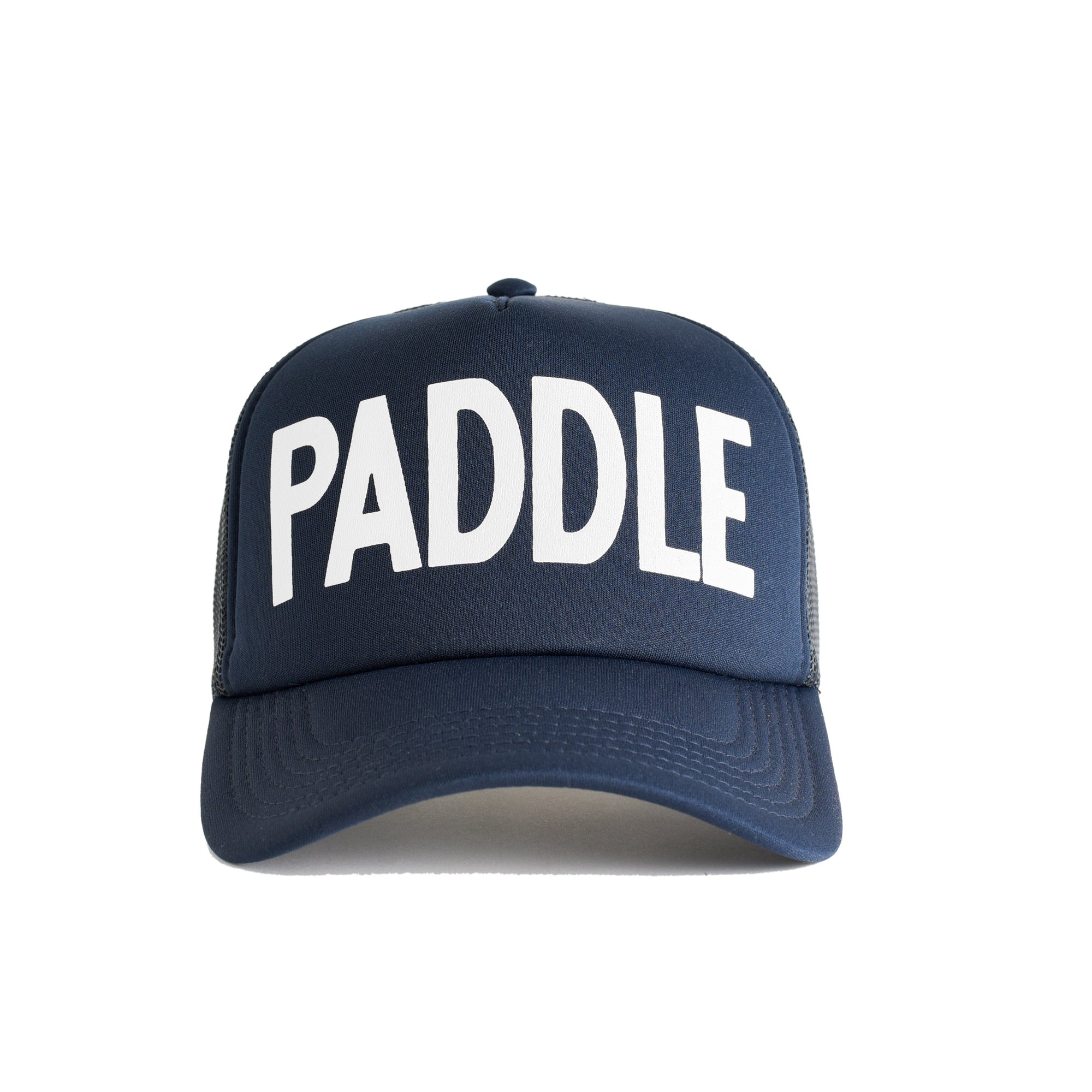 Paddle Recycled Trucker Hat - navy