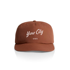 Customizable City Script Quick Dry Hat