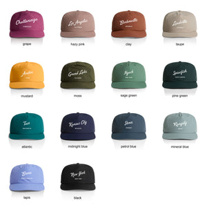 Customizable City Script Quick Dry Hat