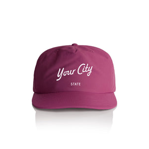 Customizable City Script Quick Dry Hat