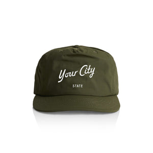 Customizable City Script Quick Dry Hat