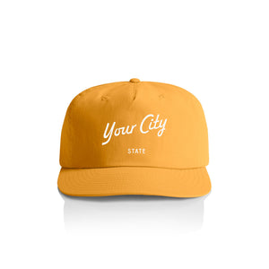 Customizable City Script Quick Dry Hat