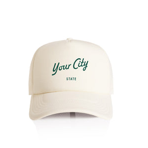 Customizable Script City Recycled Trucker Hat