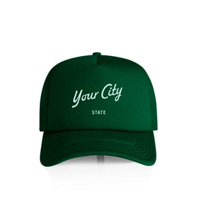 Customizable Script City Recycled Trucker Hat