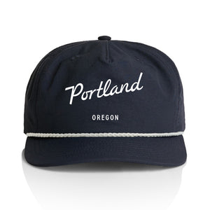 Customizable Script City Nylon Rope Hat