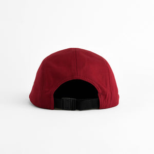 Sunny Colorado Five Panel Hat - cardinal