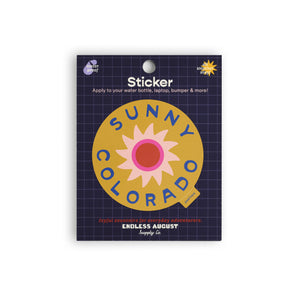 Sunny Colorado No. 1 Sticker