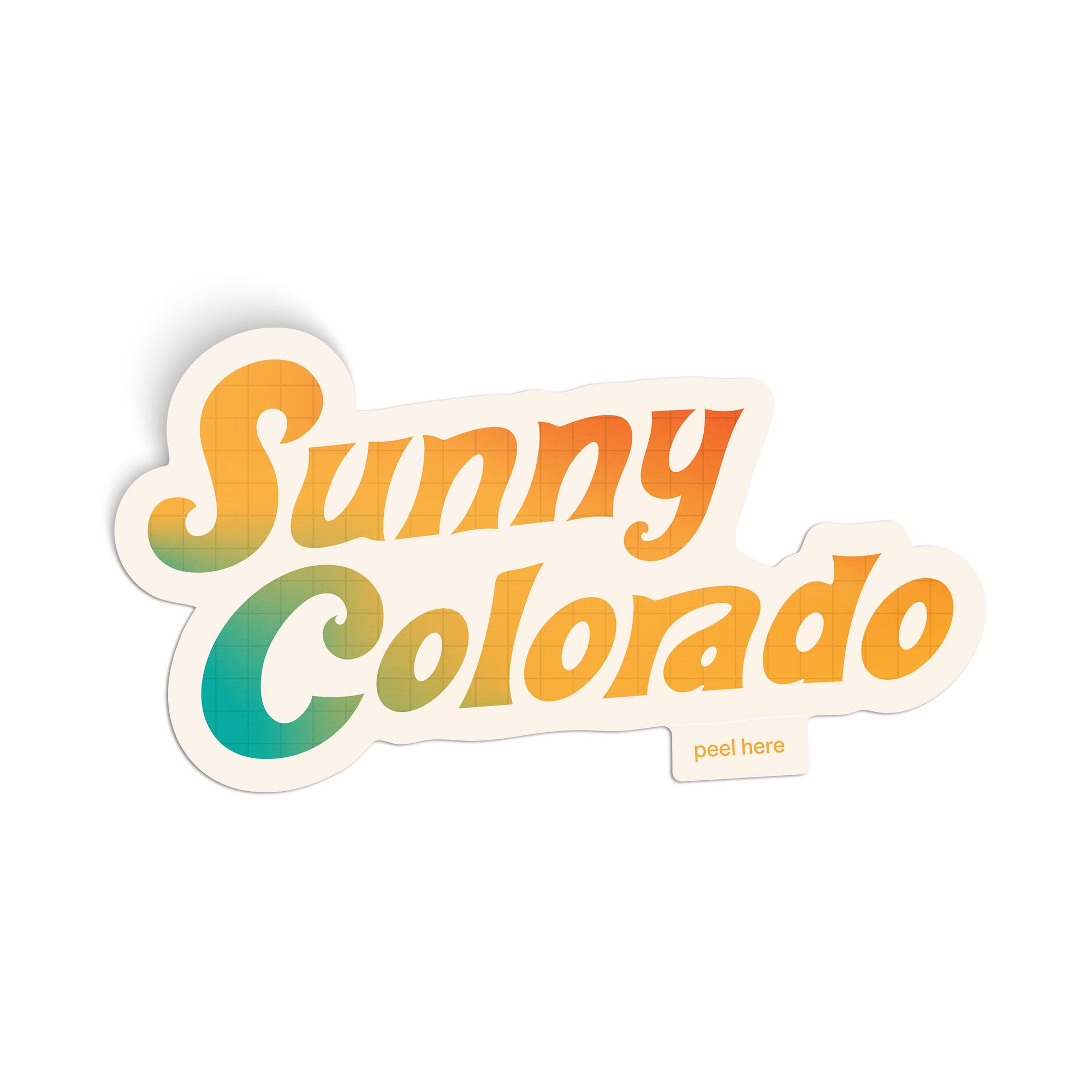 Sunny Colorado No. 2 Large Sticker