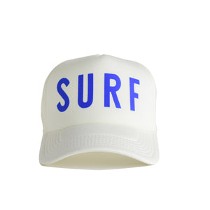 Surf Recycled Trucker Hat - ecru