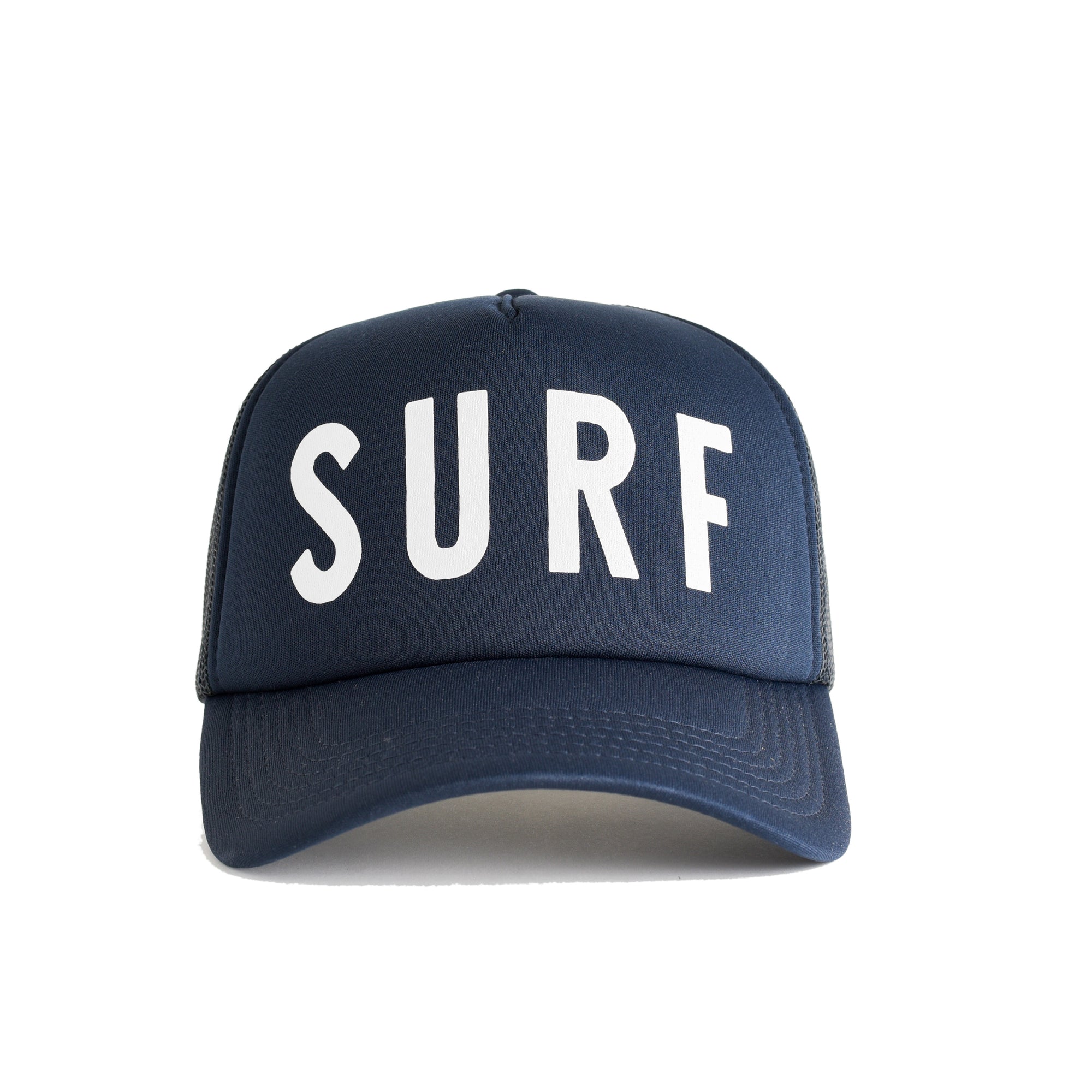 Surf Recycled Trucker Hat - navy