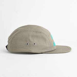 Take A Hike Five Panel Hat - khaki