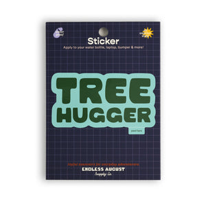 Tree Hugger Large Sticker