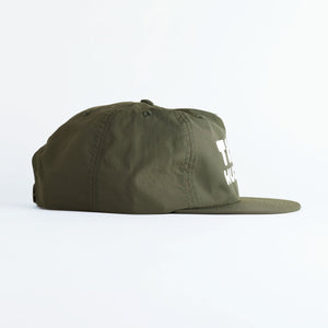 Tree Hugger Recycled Nylon Quick Dry Hat - moss