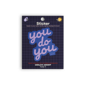 You Do You Sticker - purple