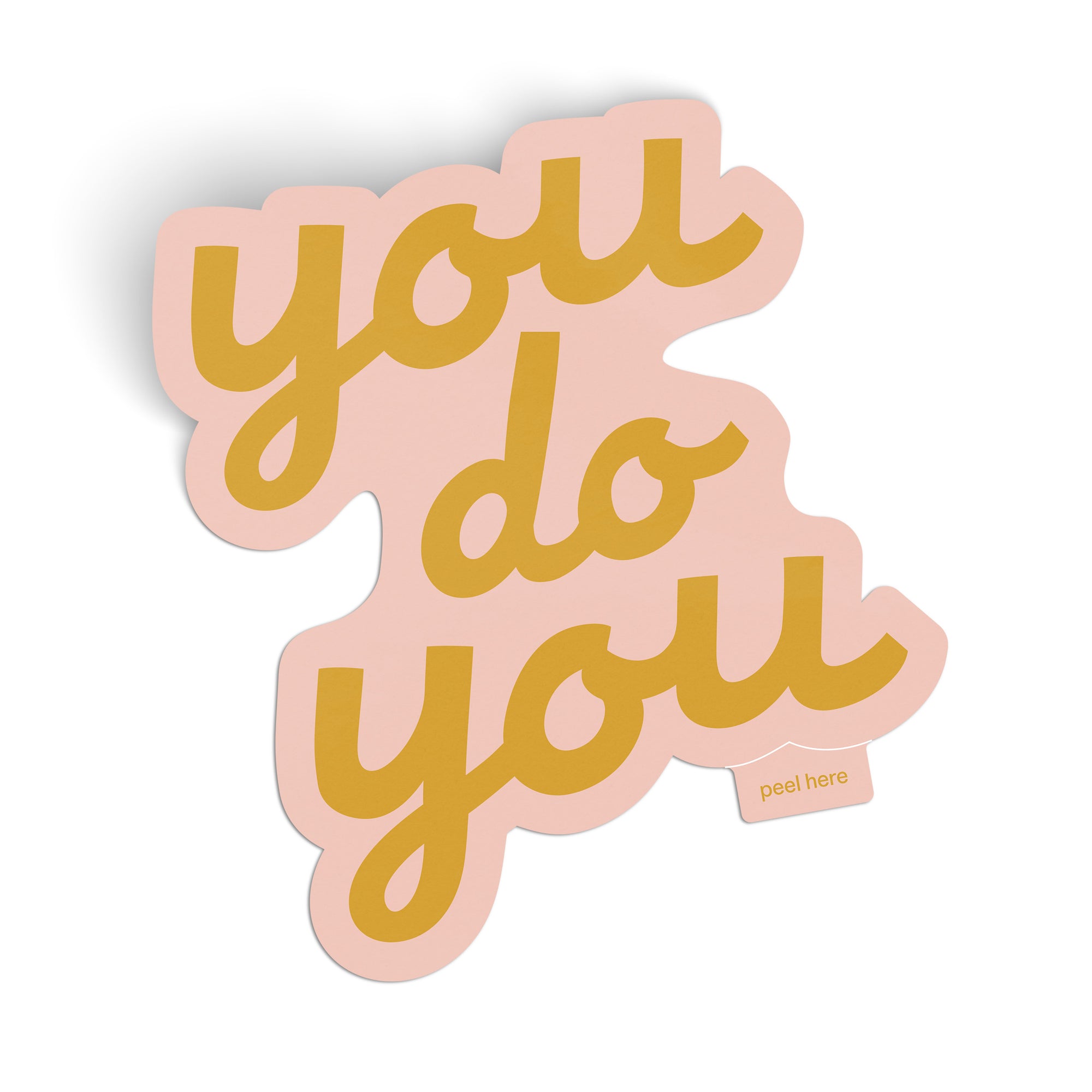 You Do You Sticker - Yellow