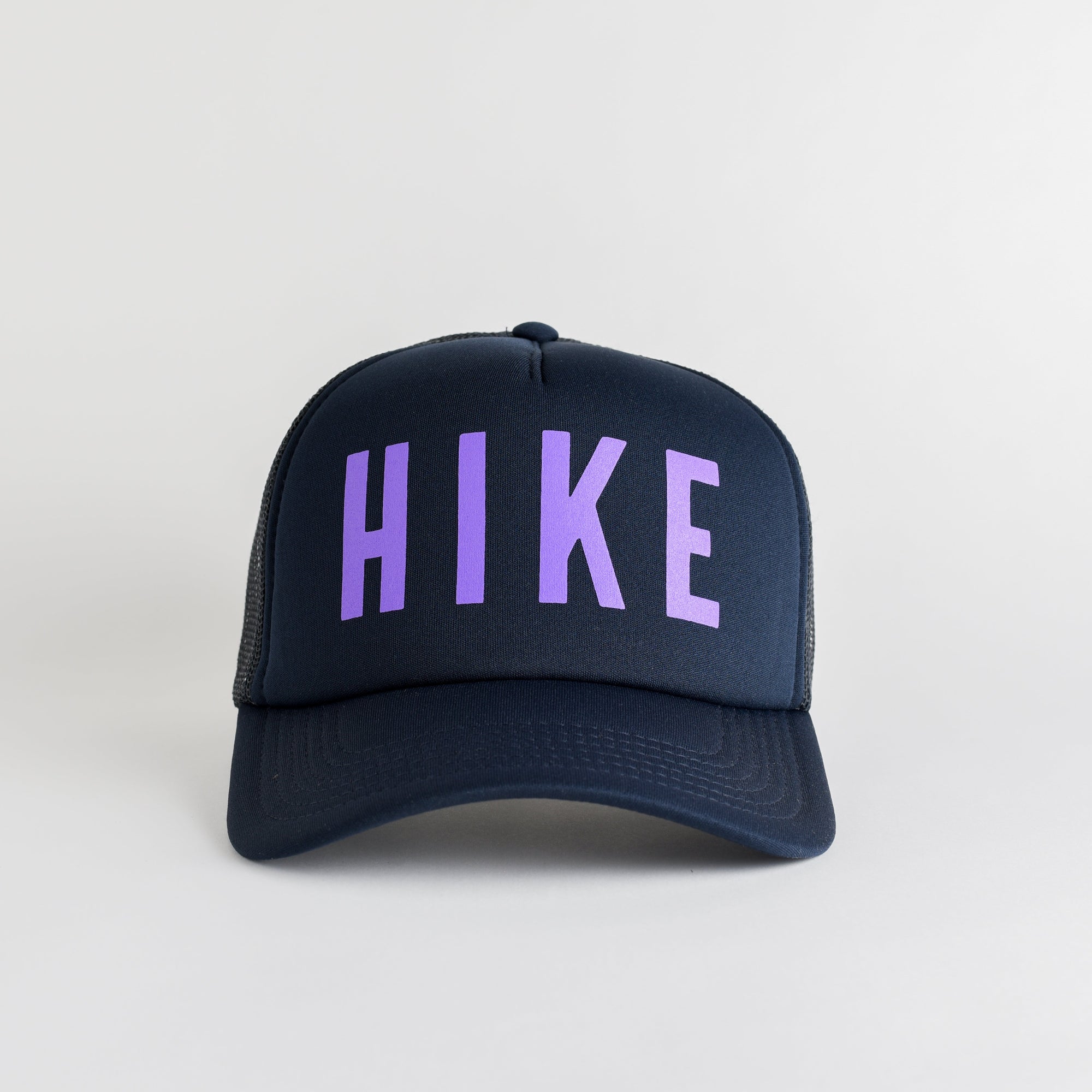 Hike Recycled Trucker Hat - navy