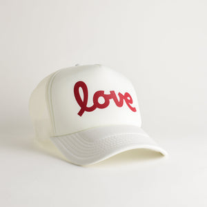 Valentine's Day Love Recycled Trucker Hat