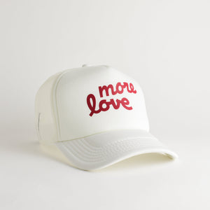 Valentine's Day More Love Recycled Trucker Hat