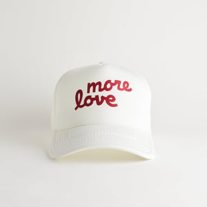 Valentine's Day More Love Recycled Trucker Hat