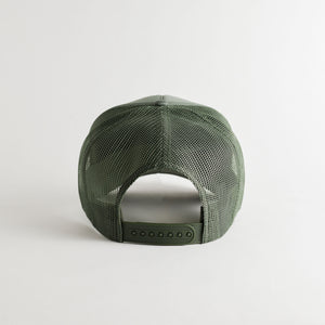 Mountain Time Recycled Trucker Hat - cypress