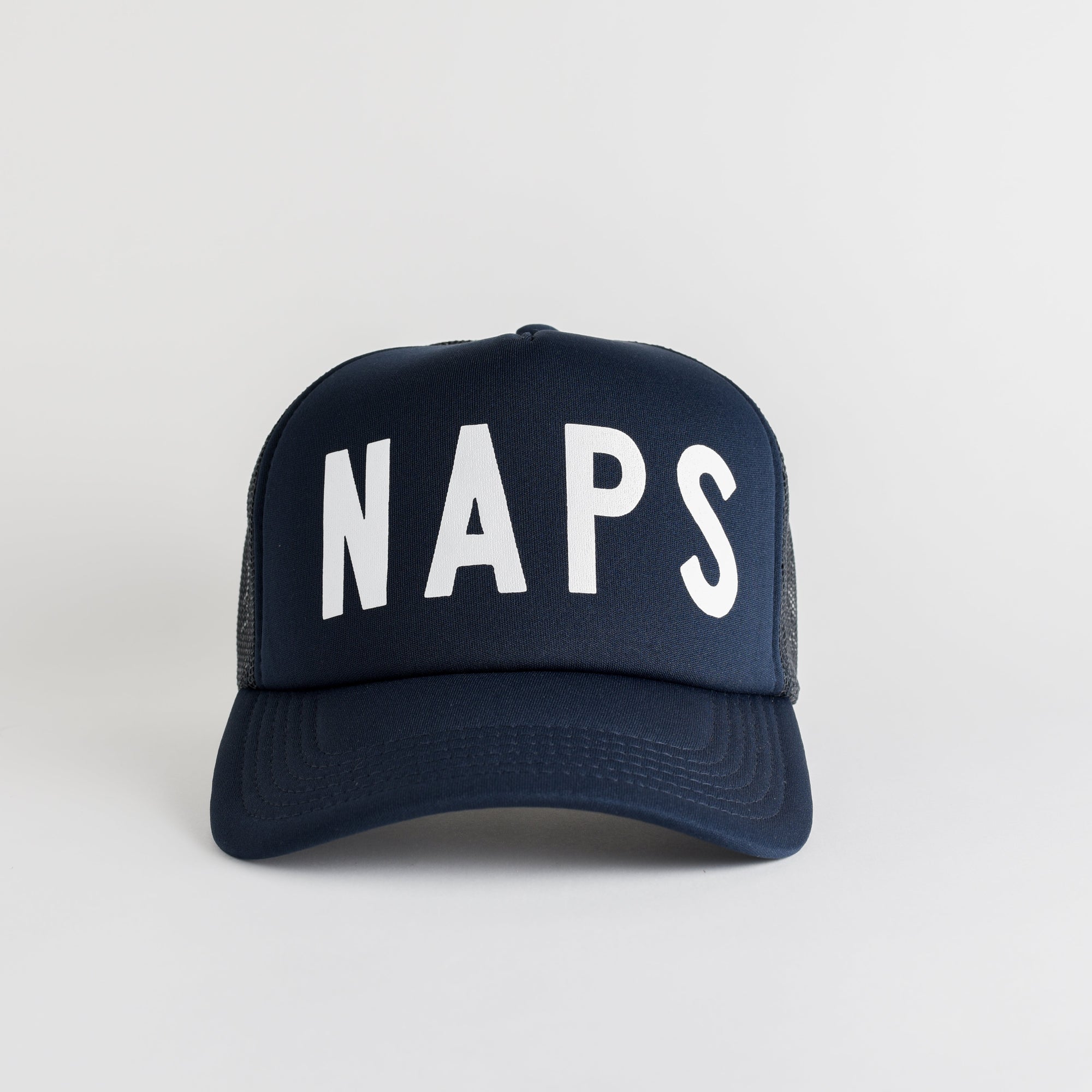 Naps Recycled Trucker Hat - navy