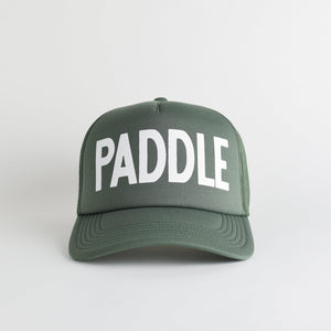 Paddle Recycled Trucker Hat - cypress green